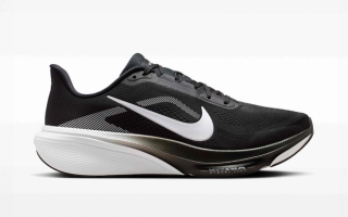 Nike Pegasus 42 "Black/White" running shoe.