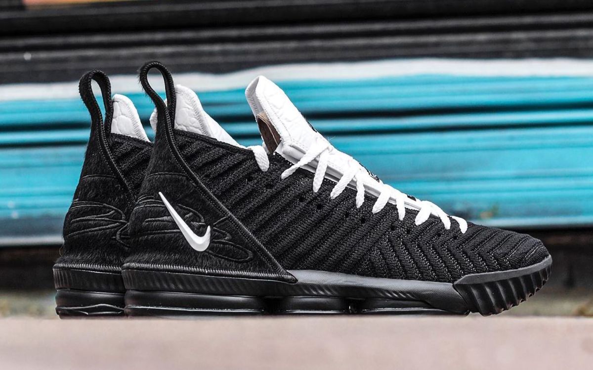 Lebron 16 2024 black white grey