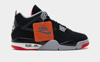Air Jordan 4 OG “Bred" retro from 2019.