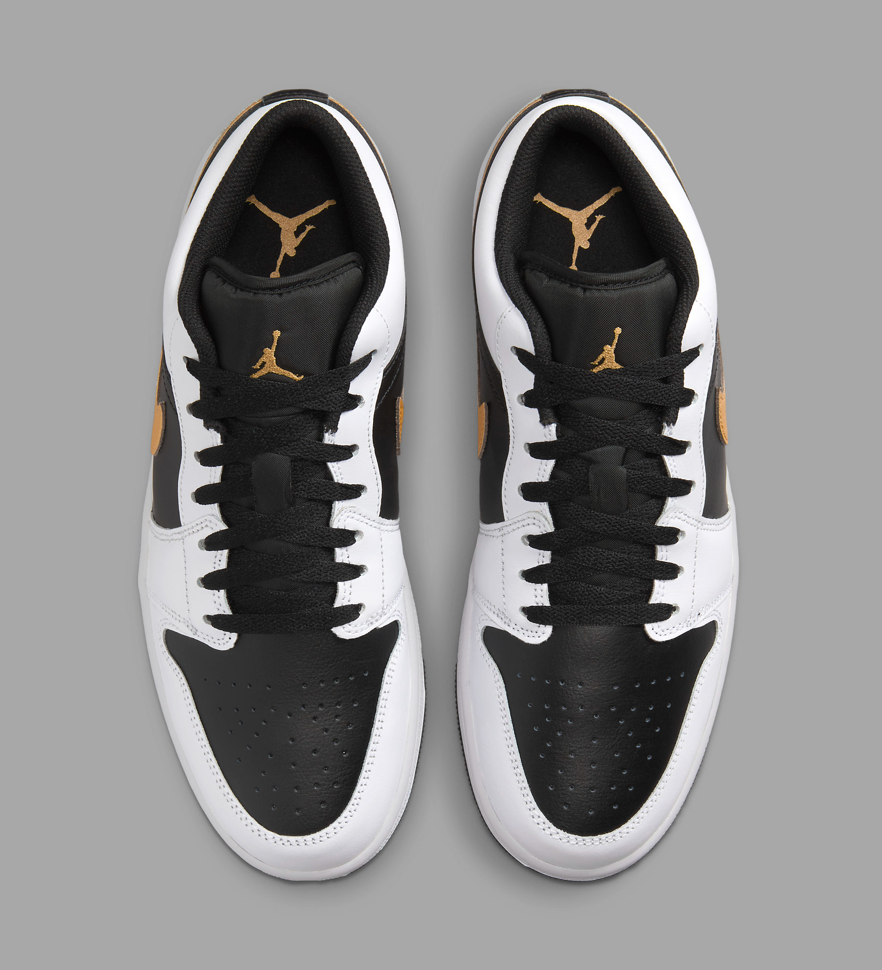 white gold black jordans