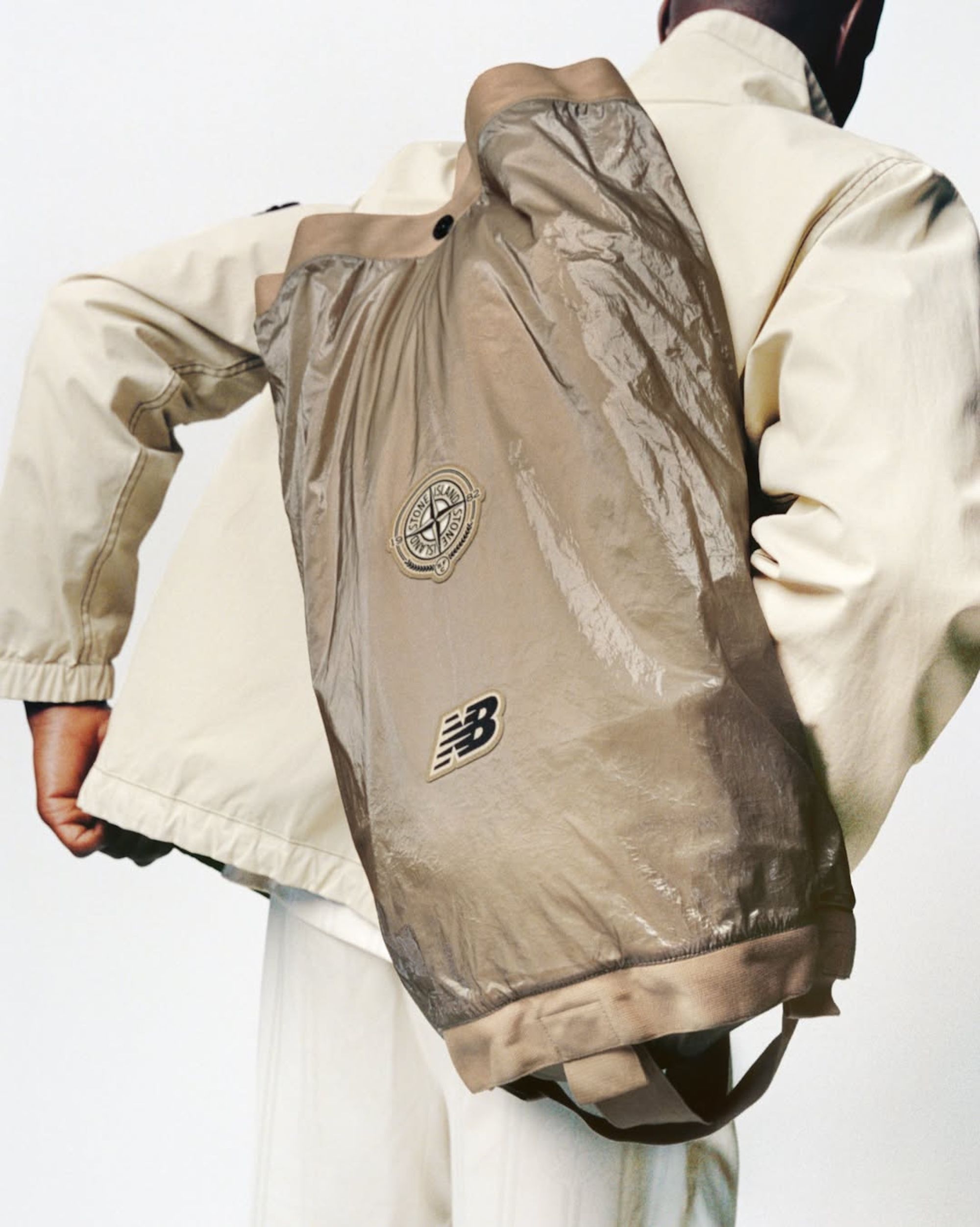 Stone Island x New Balance Football Summer 2026 Collection. Photo via Stone Island.