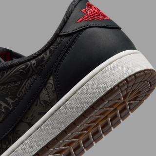 Air Jordan 1 Low OG "Laser" (SKU: IV6750-001). Photo via Nike.