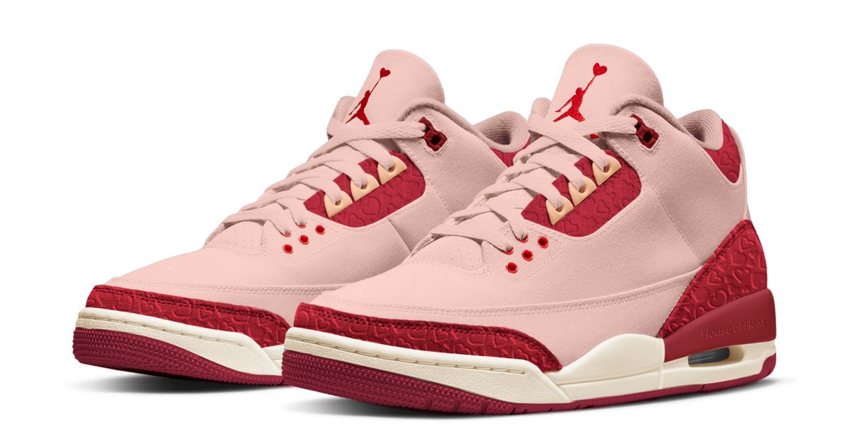 Air Jordan 3 "Valentine's Day" Releasing Spring 2025 | House of Heat°
