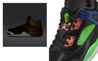 Space Jam-inspired Jordan Son Of Mars & Spizike Low. Photos via Nike.