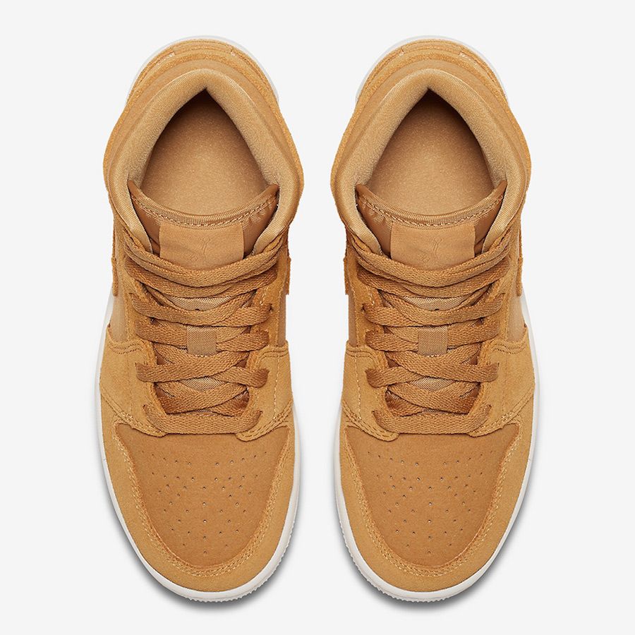 Jordan 1 clearance mid wheat