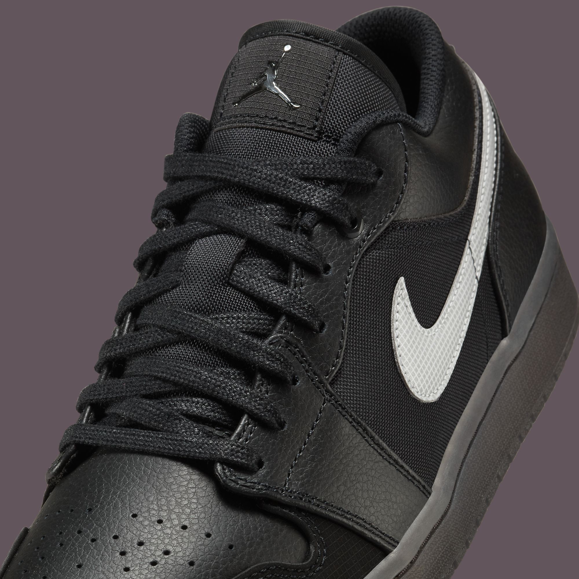 air jordan 1 black reflective