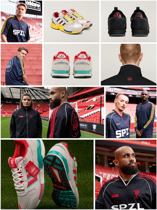 adidas SPZL F.C. Fall/Winter 2026 Club Collections. Photos via adidas, Gary Aspden.