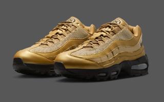 Men's Nike Air Max 95 "Total 90" (Gold, SKU: IV2872-707).
