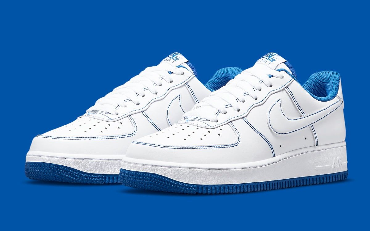 Available Now // Contrast Stitch Air Force 1 Low “Game Royal