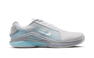 Nike Vapor 12 Hypersmash in a color scheme inspired by Back to the Future's Nike Mag auto-lacing shoe.