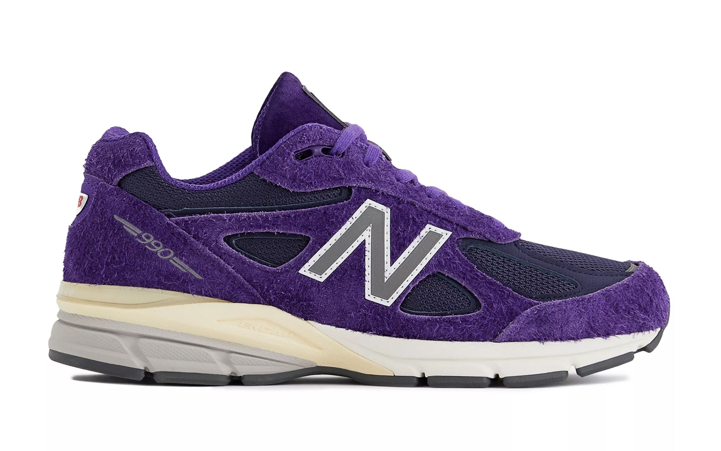 The New Balance 990v4 Surfaces in Purple Suede | House of Heat°