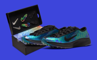 TOMO KOIZUMI x Nike Air Superfly "Multi-Color" sneaker collaboration.