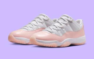 Official Images // silhouette from Jordan Brand Low "Legend Pink"