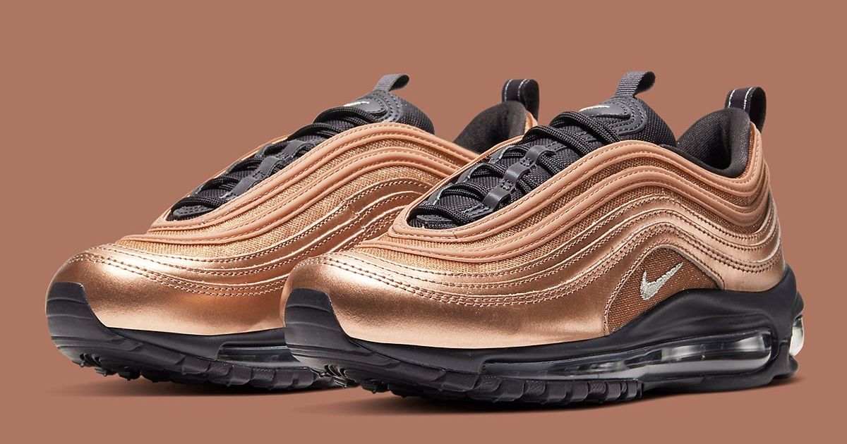 Air max 97 rose gold Nike Air Max 97 Metallic Rose Gold 8 (38.5) | Mercari main image 4