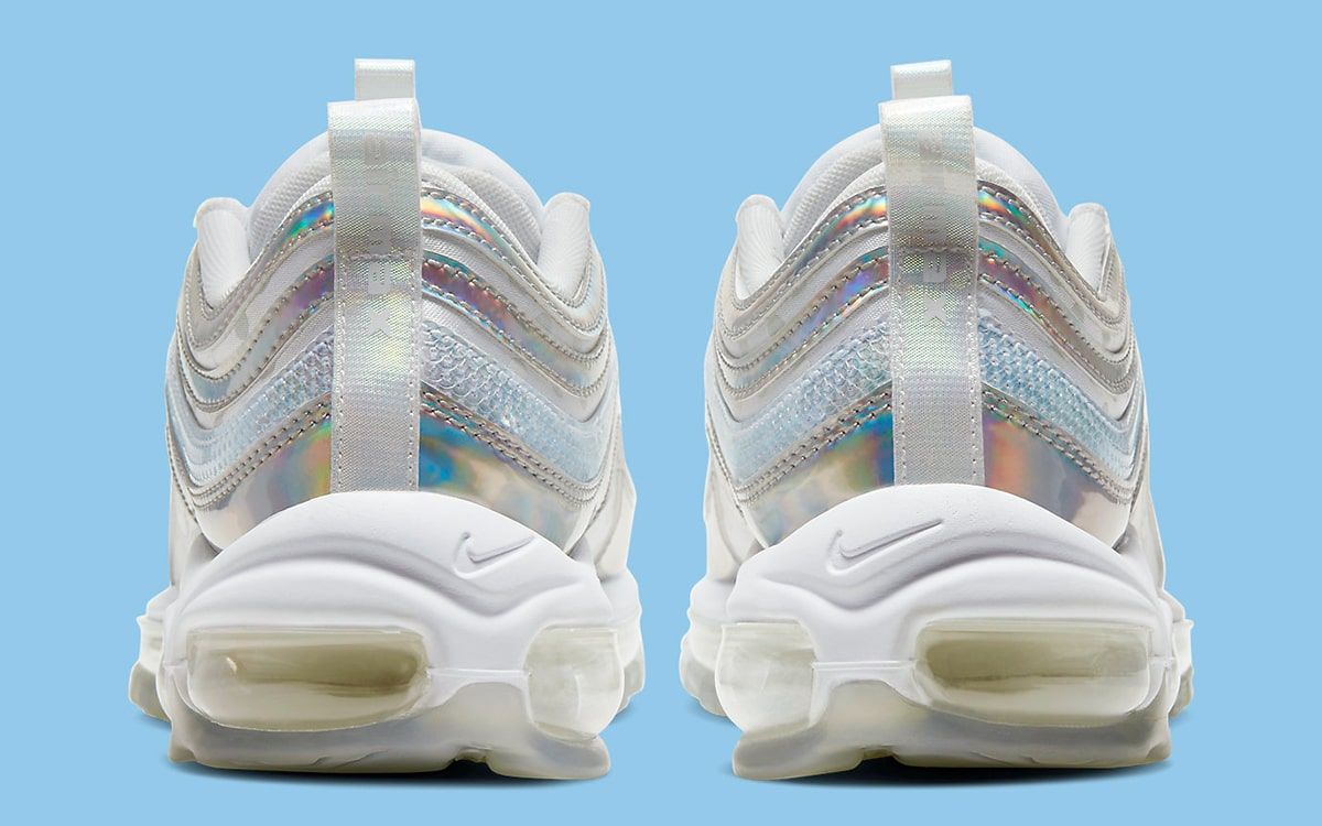 Incoming! Premium Nike Air Max 97 “White iridescent” is on the Way