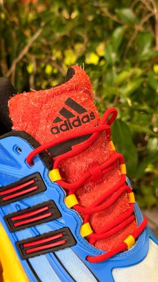 Shake James x adidas AdiStar XLG 2.0 "Mandrill" (SKU: N/A). Photo by @chefdoomy on Instagram.