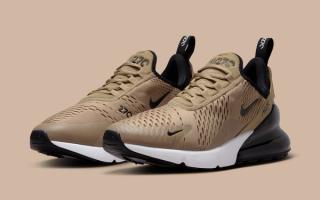 The Air Max 270 Arrives in Tan and Black