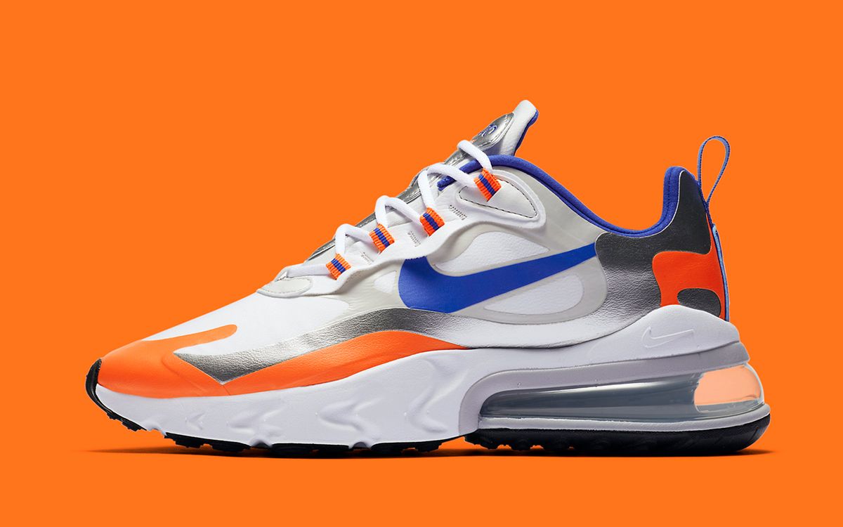 nike air turbulence 13 red white blue Available Now The Air Max 270 React Comes Capped with Chrome Unit le immShops