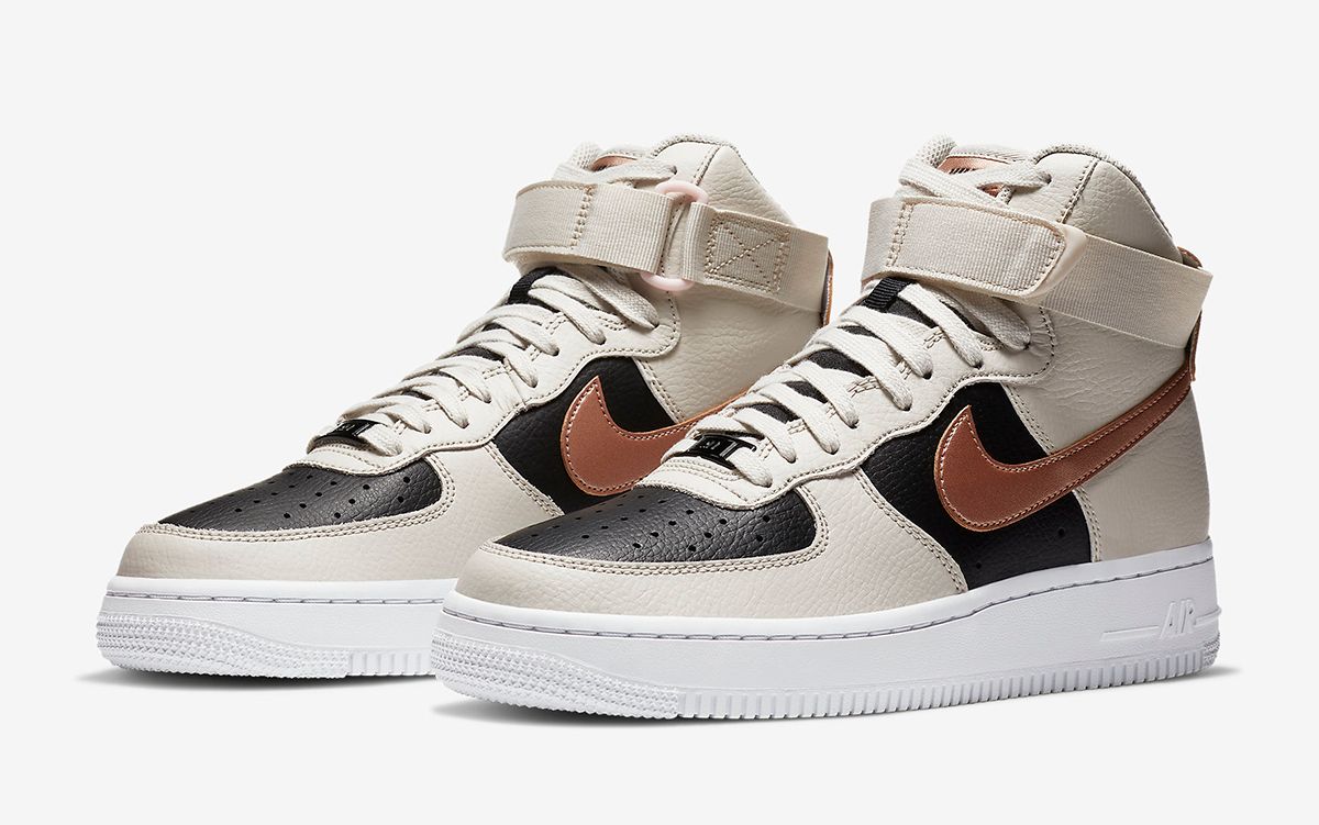 Air force 1 high cheap beige