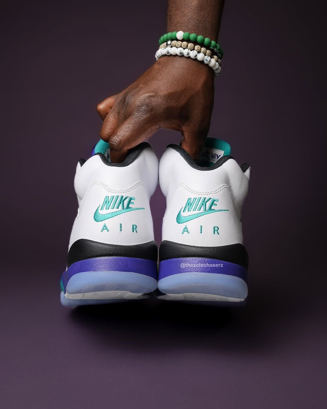 【25.0】Air Jordan 5 Low Golf “Grape Ice” NIKE AIR JORDAN V (5) LOW GOLF.. 