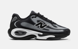 Klutch Athletics x New Balance AC Runner "Black/White" sneaker.