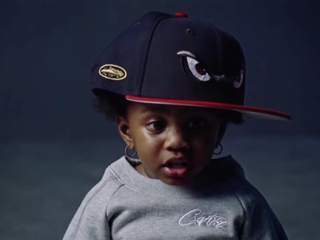 Still from campaign video for Corteiz's New Era collaboration with the Lake Elsinore Storm Minor League Baseball Team.