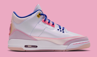 Kids' Space Jam x Air Jordan 3 "Lola Bunny" (SKU: IZ1694-600). Photo via Nike.