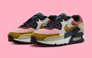 The Air Max 90 Comes Up in Multi-Color Corduroy