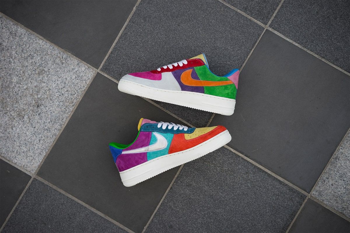 sneaker freaker x bespokeind air force 1s