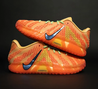 Nike Ja 3 "Orange" basketball shoe, photo by SLAM Kicks.