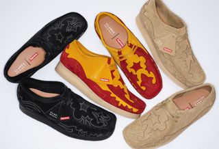 Where to Buy the Supreme x Clarks Wallabee Spring 2023 Collection