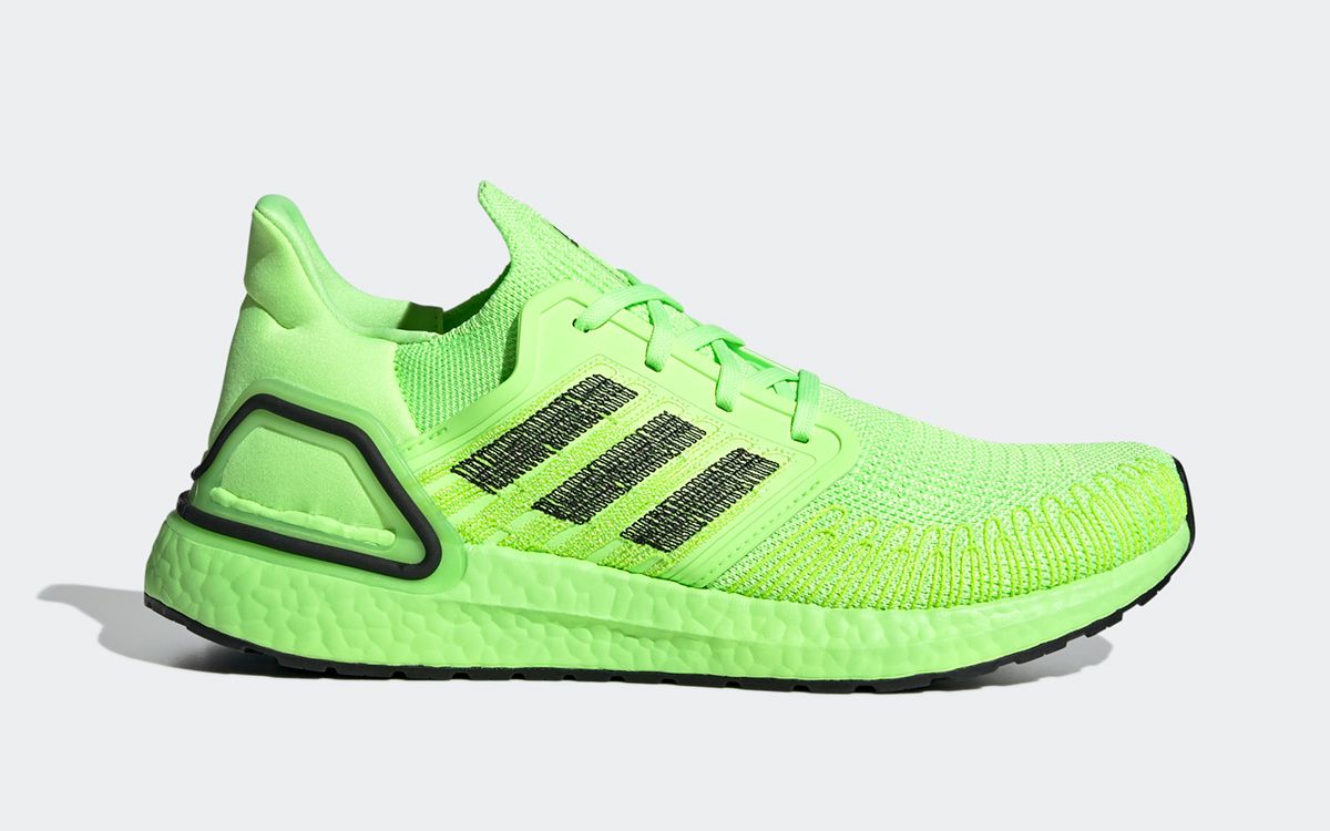 adidas gazelle silver green womens Adidas Men's UltraBoost 20 Black Shoes (Size 46.5) main image 0