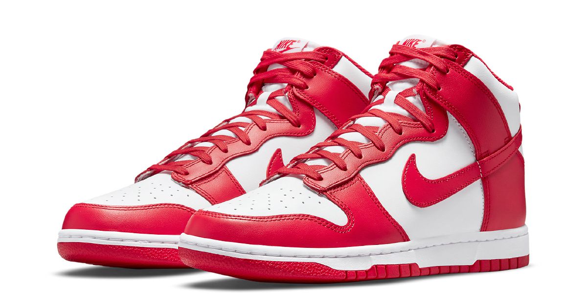 Nike Dunk High “University Red” Arrives May 17 | House of Heat°