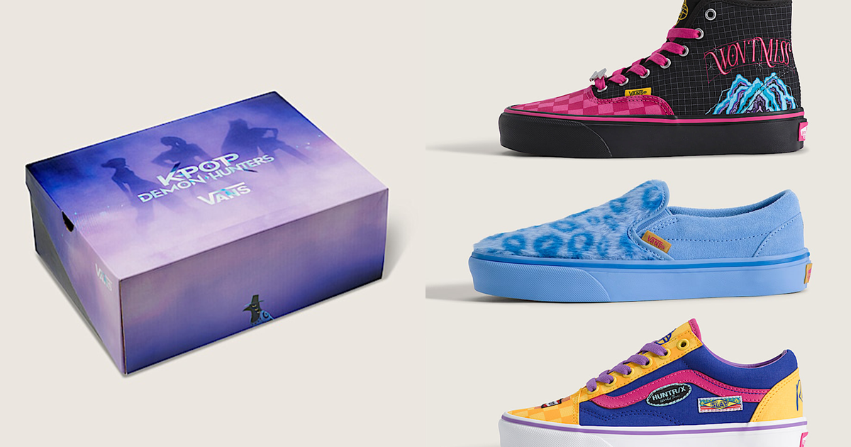KPop Demon Hunters x Vans Fall 2026 Collection Releases Sept. 21