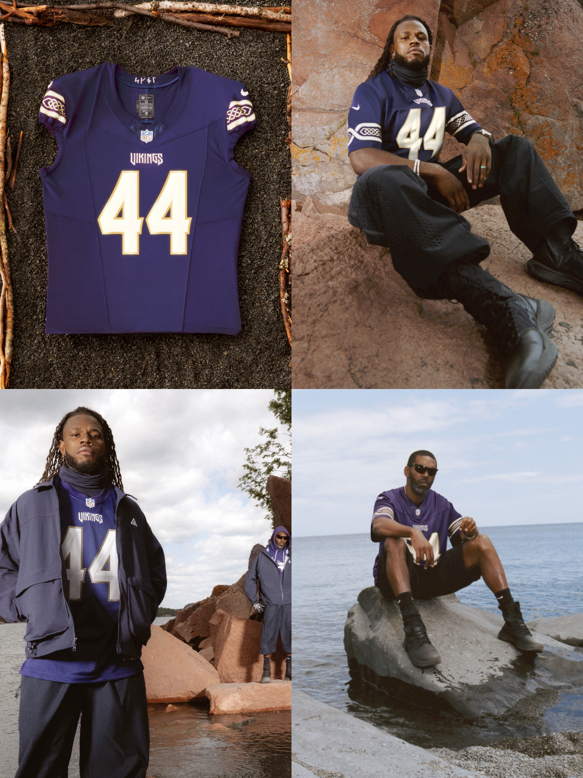 Minnesota Vikings Nike x NFL Rivalries Uniforms