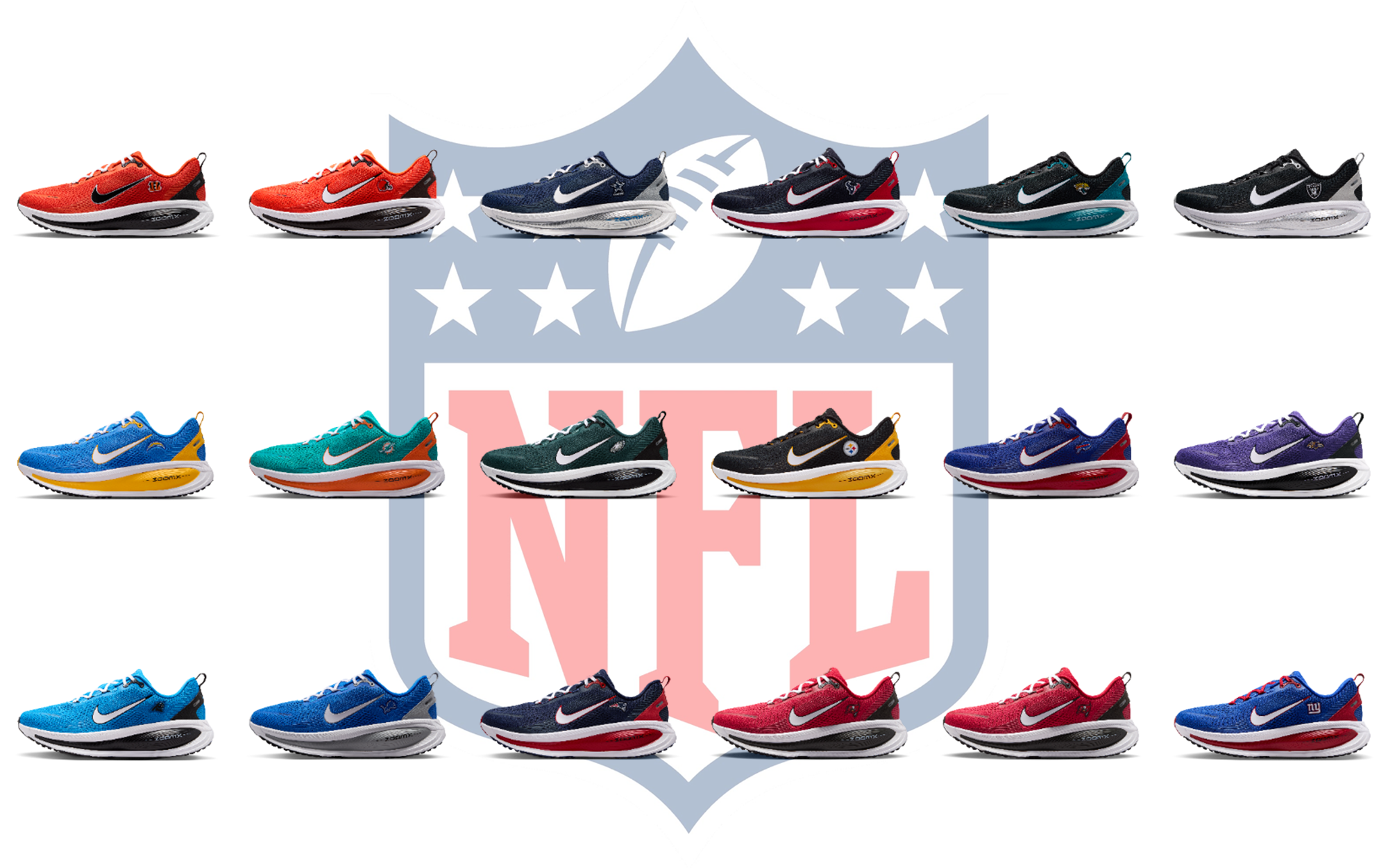 NFL x Nike Vomero 18 Collection Releases Fall 2026 | House of Heat°
