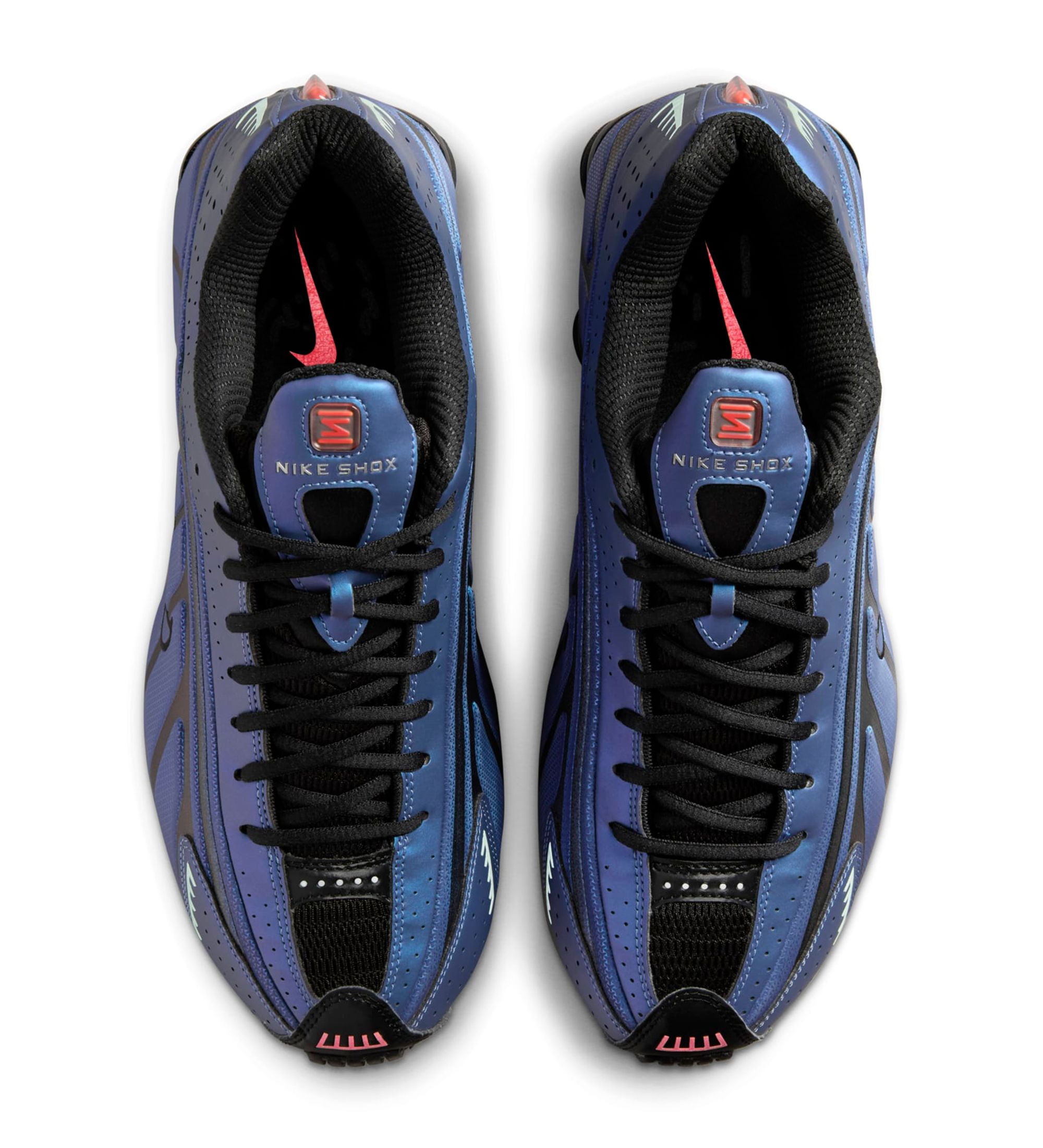 The Nike Shox R4 Appears in Iridescent Blue Hues | House of