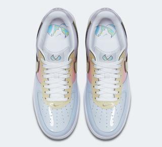 Nike Air Force 1 Low "Easter" (Patent Leather, SKU: 845053-500). Photo via Nike.