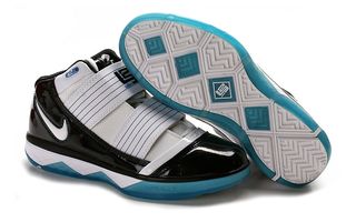 Nike Zoom Soldier iii black white blue shoes 137 min