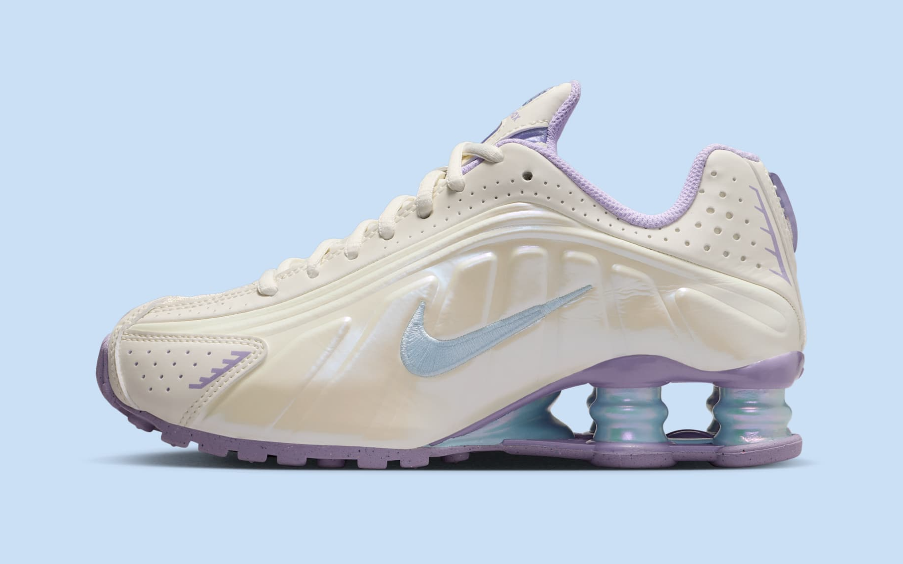 ◆正規品◆NIKE SHOX R4 SE PALE IVORY CELESTINE BLUE(W)◆人気 798012e08d637007d5a4081410a1d5