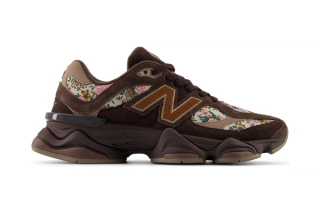 atmos pink x New Balance 9060 "Timeless Beauty" collaboration.