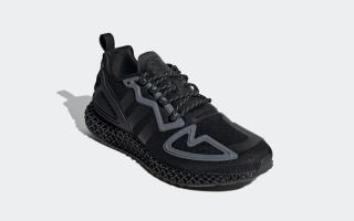 The adidas ZX 2K 4D Appears in Jet Black