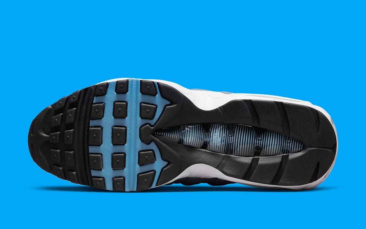 The Nike Air Max 95 Appears in Cool Grey and University Blue
