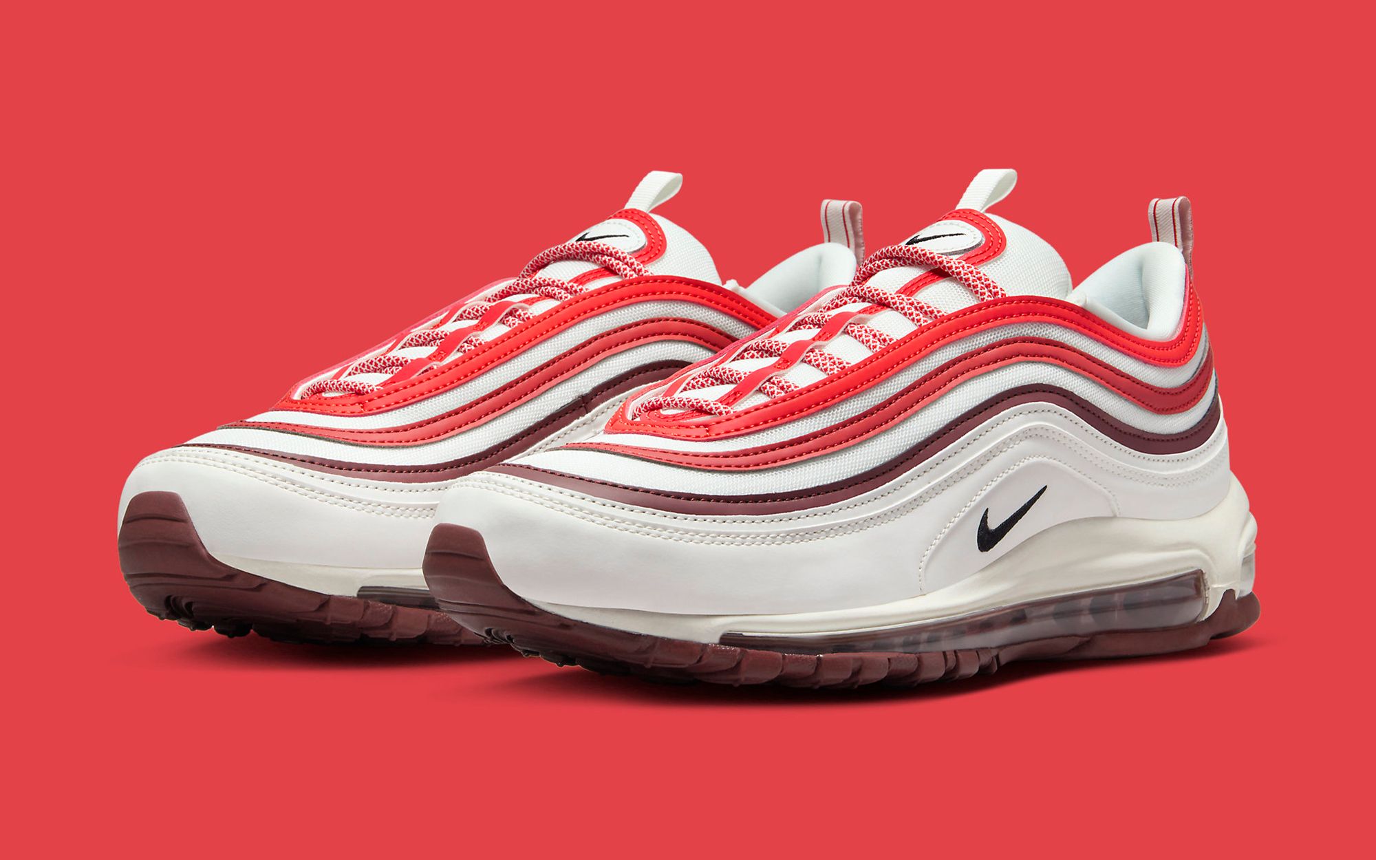 97s red best sale and white