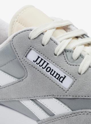 JJJJound Cover the Reebok Classic Nylon in Grey Suede