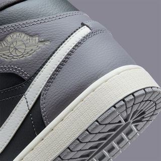 Available Now // Air Jordan 1 Mid in Cement Grey, Sail and Anthracite ...