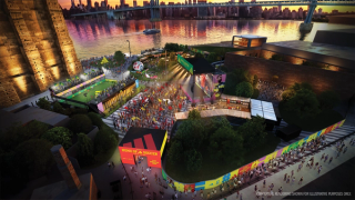 NYC Activation Rendering. 