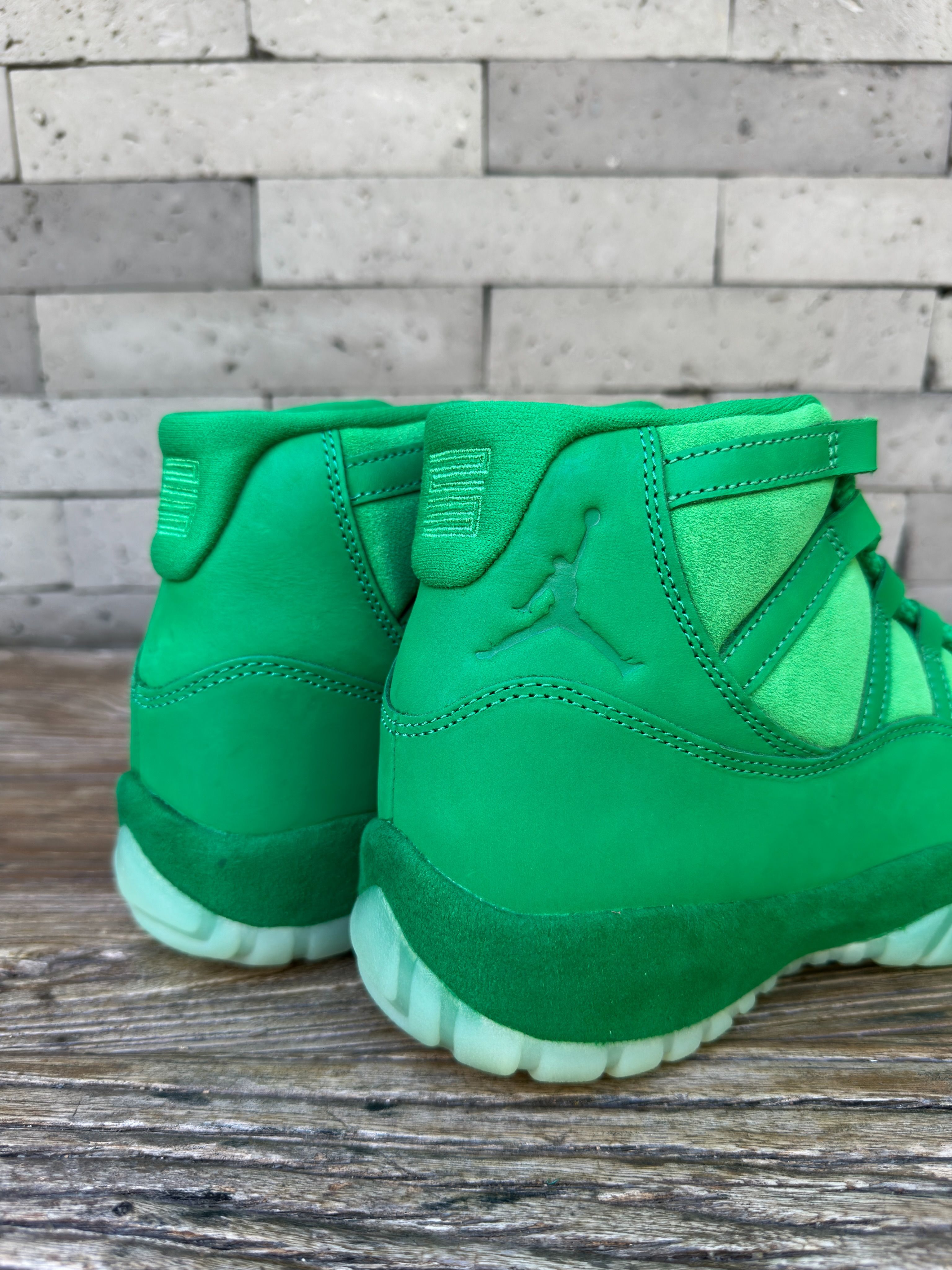 Air Jordan 11 "Green Screen" (Monstars) 2026 Retro. (SKU: IQ5700-900). Photo via @rache1_nguyen on Instagram.