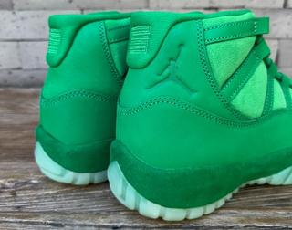 Air Jordan 11 "Green Screen" (Monstars) 2026 Retro. (SKU: IQ5700-900). Photo via @rache1_nguyen on Instagram.