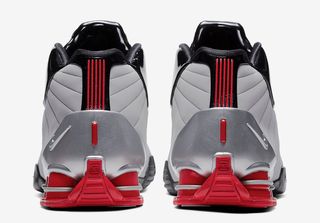 nike shox bb4 black silver red at7843 003 release date info 5